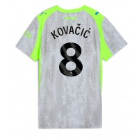 Stroje piłkarskie Manchester City Mateo Kovacic #8 Koszulka Trzeciej dla damskie 2025-26 Krótki Rękaw